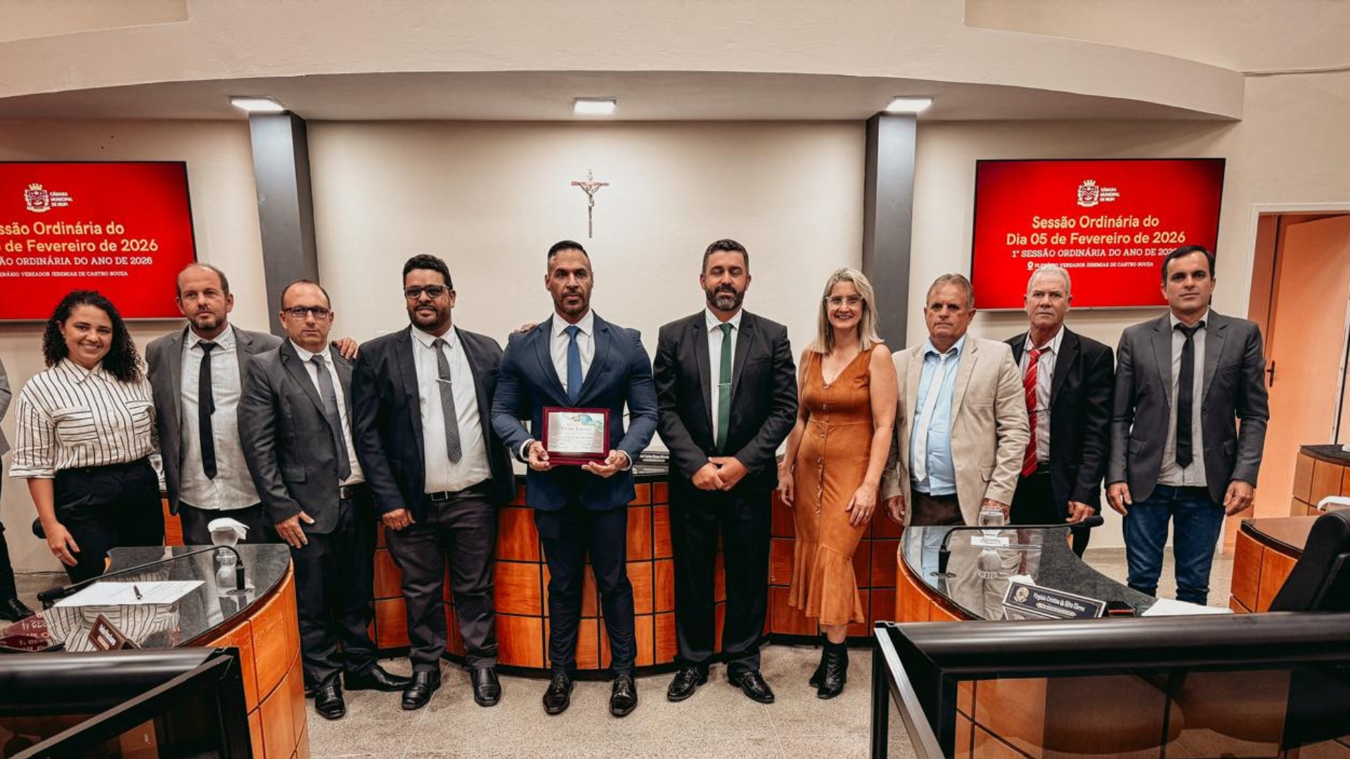 Promotor de Justiça recebe Título de Cidadão Irupiense